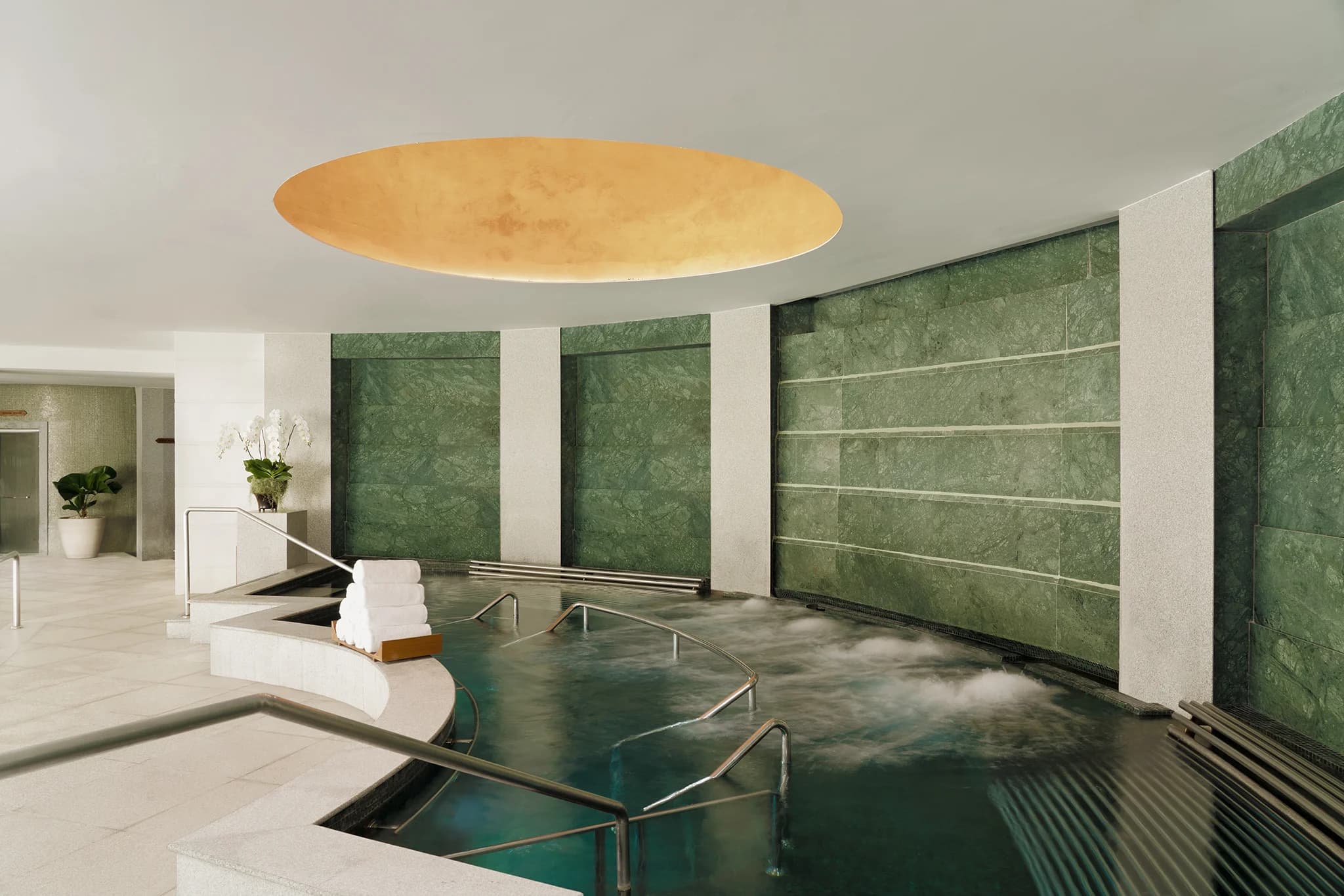 Luxury hydrotherapy and jacuzzi suite at Chiva-Som wellness retreat in Hua Hin, Thailand